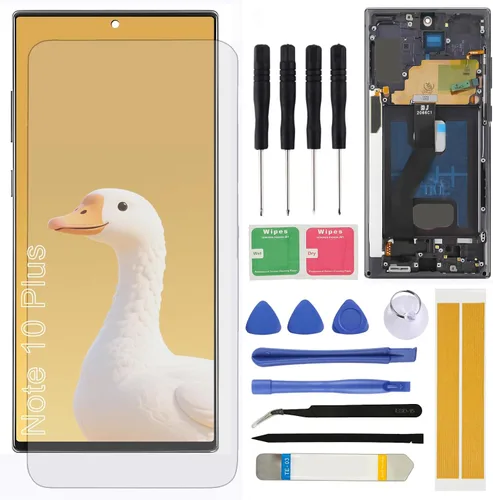 Reemplazo de pantalla para Samsung Galaxy Note 10 Plus 4G/5G LCD N975 N976 6.8 "Asamblea LCD pantalla táctil digitalizador con herramientas de