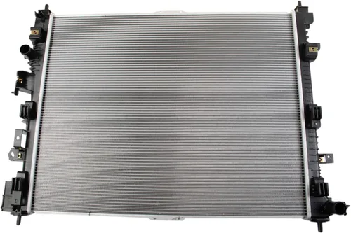 Miniatura 208 de TRQ Radiador de 1 fila de núcleo de aluminio de 26.5 pulgadas de ancho de núcleo compatible con Chevrolet Captiva Sport 2012-2015 Saturn Vue