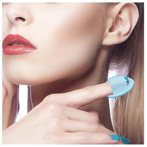 Miniatura 7 de WishLotus 6 esponjas de maquillaje en forma de gota para base de maquillaje reutilizables sueltas con estuche pequeño para mujeres y niñas