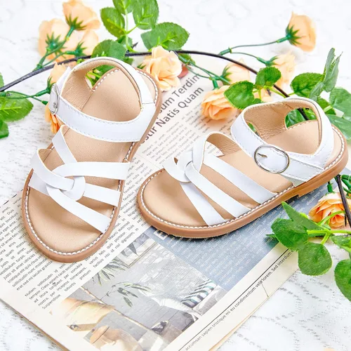 Miniatura 133 de THEE BRON Sandalias cómodas para niñas, zapatos para niños, sandalias rellenas