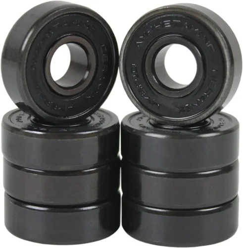 Miniatura 6 de Amphetamine Rodamientos de velocidad para patineta – Juego de 8 – Elige entre cerámica, acero inoxidable, Abec 5, 7 – Se adapta a todas las ruedas