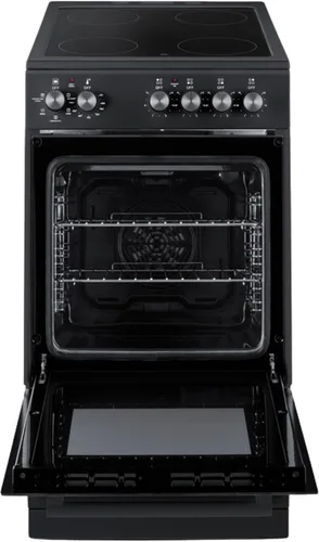 Miniatura 7 de Summit 20” Rango Eléctrico de Superficie Lisa, horno de 1.87 pies cúbicos, Cumple con ADA, Negro - REXT20BL (Negro, 20 Pulgadas)