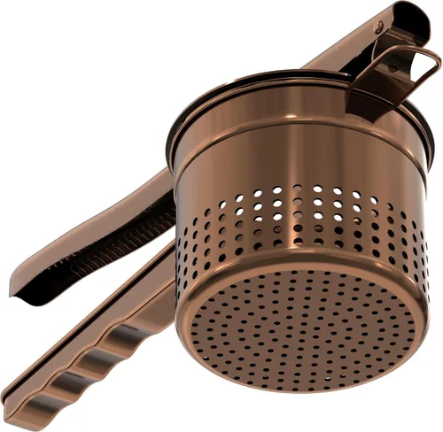 Miniatura 11 de Livilord Ricer de patatas grande de 15oz, ricer de acero inoxidable resistente para puré de patatas, herramienta de cocina para puré de batata