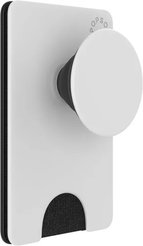 Miniatura 6 de PopSockets - Cartera de teléfono con agarre extensible para teléfono, tarjetero para teléfono - blanco y negro Blanco negro