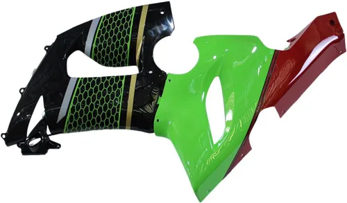 Miniatura 7 de ABS Plásticos Negro Verde Rojo Carenado Kit Para Kawasaki 2005 2006 ZX6R Ninja 636 05 06 ZX-6R ZX636R Inyección Motocicleta Carenados Completo