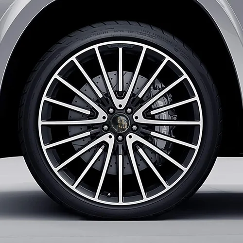 Miniatura 4 de Juego de 4 tapas centrales de rueda de 2.953 in compatibles con Mercedes Benz B66470207 / B66470200 negro CM 25