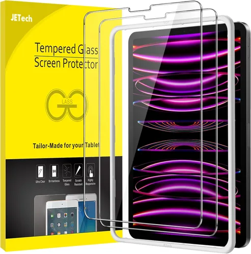 Miniatura 6 de JETech Protector de pantalla para iPad (9.7 pulgadas, modelo 2018/2017, 6ª/5ª generación), Air 2/1, Pro 9.7 pulgadas, película de vidrio templado