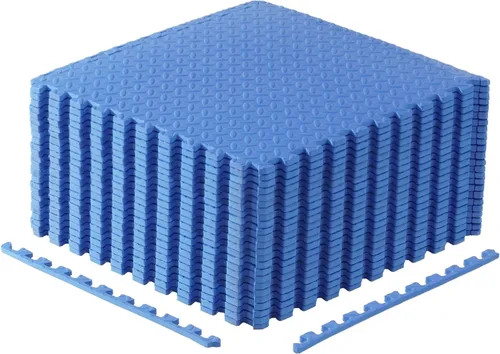 Miniatura 32 de CAP Puzzle Exercise Mats 1/2” Thick EVA Interlocking Foam Tiles for Home Gym Flooring Multiple Options