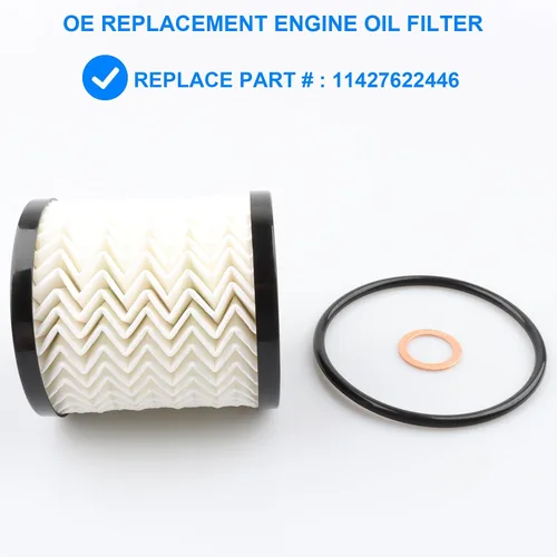 Miniatura 2 de Filtro de aceite, repuesto 11427622446 compatible con Mini Cooper y Mini Cooper S - Mini Cooper 2007-2015, Mini Cooper Countryman 2011-2016, Mini