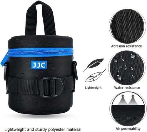 Miniatura 2 de JJC Funda Deluxe para Lentes para Canon EF-S 18-55mm/EF 50mm f1.8/RF-S 18-150mm, Nikon AF-S 18-55mm/AF-P 18-55mm/AF-S 50mm f1.8, Fujifilm XC