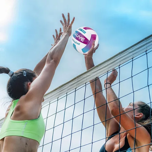 Miniatura 6 de Voleibols Tamaño Oficial 5, Voleibol Suave para Exterior para Niños, Jóvenes, Adultos, Interior, Parque, Juegos de Playa (Regalo para Principiantes)