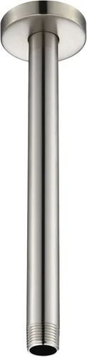 Brazo de ducha montado en el techo de extensión de acero inoxidable de alta densidad y brida para brazo de ducha de rosca engrosada U4999-SS de 10