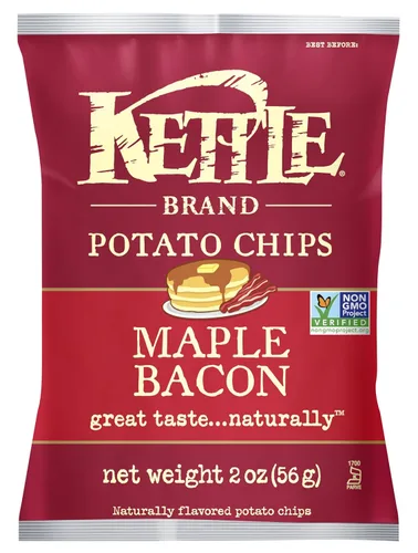 Miniatura 15 de Kettle Brand Papas Fritas, Backyard Barbeque Kettle Chips, Bolsa de Aperitivos, 1.5 Oz