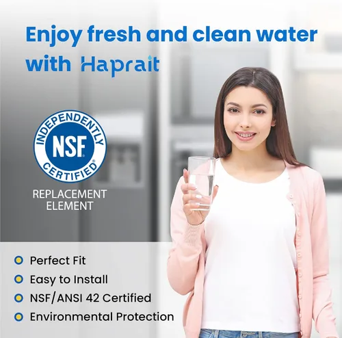 Miniatura 6 de WF3CB Filtro de agua de repuesto, HP006 compatible con Frigidaire WF3CB, Pure Source 3, WF425, 706465, 242069601, 242086201, 242017800, altura de 9