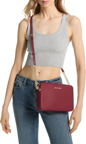 Miniatura 15 de MICHAEL Michael Kors Jet Set - Juego de cruz de piel Saffiano grande