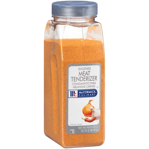 McCormick Culinary Ablandador de carne sazonado, 32 onzas, un recipiente de 32 onzas de condimento ablandador de carne, mezclado para que los chefs