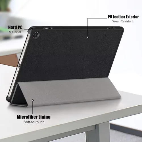 Miniatura 5 de Funda para tablet Amazon Fire Max 11 (13ª generación, lanzada en 2023) – Funda ligera con triple soporte, magnética, función de encendido y apagado