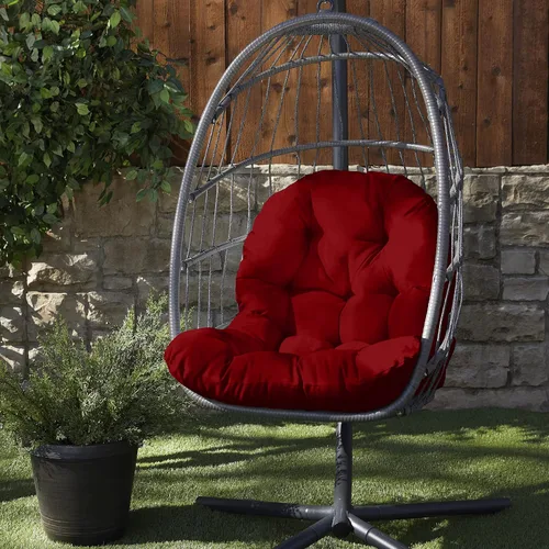 Miniatura 7 de Mozaic Home Cojín para Silla de Huevo Verde Manzana 44 x 27 x 4 pulgadas
