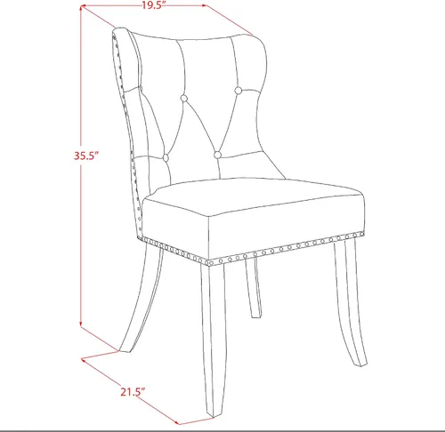 Miniatura 11 de East West Furniture Hartland - Juego de comedor de 3 piezas para espacios pequeños contiene una mesa de comedor redonda con pedestal y 2 sillas