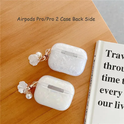 Miniatura 8 de Bonita funda para Airpods Pro/Pro 2 Gen para niñas y mujeres con bolígrafo limpiador, patrón de carcasa Airpods iPod Pro de 2ª/1ª generación, funda