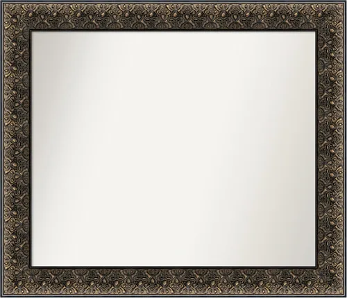 Miniatura 132 de Amanti Art Espejo personalizado, espejo de baño Tribeca, espejo de pared o espejo de tocador de baño sobre el fregadero (28.25 x 34.25 pulgadas)