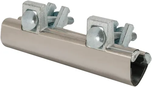 Miniatura 10 de Eastman Abrazadera de reparación de tubería de 6 pulgadas, conexión IPS de 1 pulgada, acero inoxidable, 45192