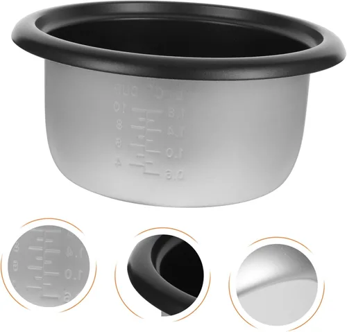 Miniatura 2 de Olla de repuesto para olla de arroz, olla interior resistente, revestimiento antiadherente, gran capacidad, adecuada para cocinas de cuco