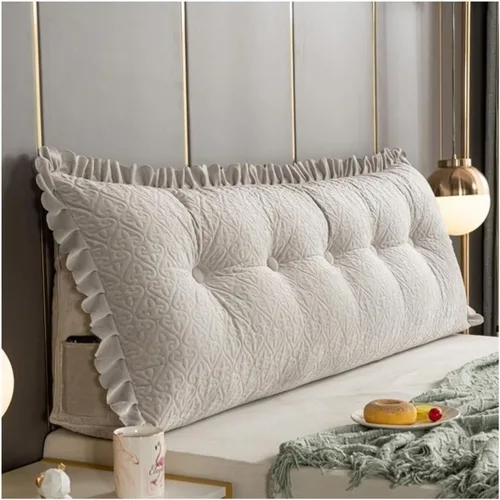 Miniatura 9 de Almohada de lectura triangular/almohada larga para cabecero, almohada de cama de lectura, respaldo triangular, cojín de apoyo de posicionamiento