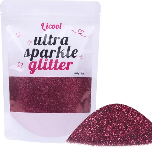 Miniatura 21 de Purpurina fina holográfica, 3.5 onzas / 3.5 onzas, paquetes de polvo de purpurina extrafina para resina, purpurina artesanal para vasos, fabricación