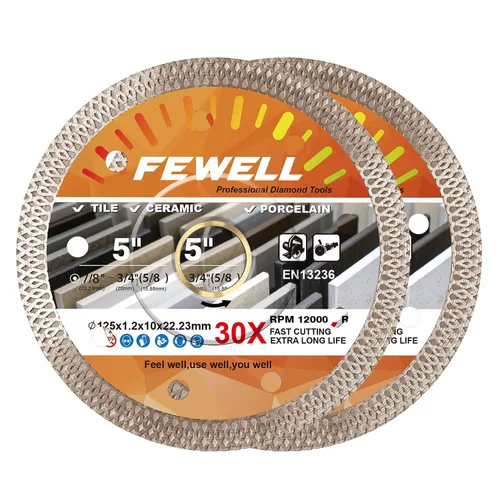 Miniatura 12 de FEWELL Hoja fina estupenda de la teja del diamante de la porcelana de 4 pulgadas 3 unids/lote para cortar azulejos de porcelana de cerámica