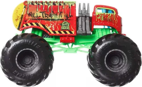 Miniatura 3 de Hot Wheels Camión monstruo grande a escala 1:24, varios modelos