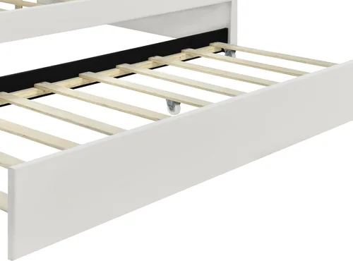 Miniatura 7 de Bellemave Cama nido de tamaño completo con cama corrediza, sofá cama, cama nido con cama corrediza para adultos, niños, niñas, adolescentes, cama