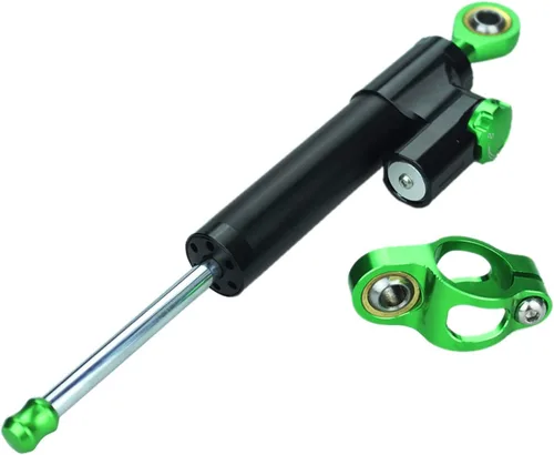 Miniatura 13 de Amortiguador de dirección universal ajustable para motocicleta, compatible con GSXR 600 750 GSR750(K4) 2001-2005, GSXR600 2006-2010, GSXR1000