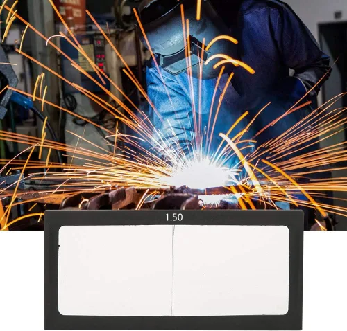 Miniatura 2 de Lente de soldadura de aumento, lente de lupa de vidrio de soldadura Accesorios de soldadura para protección de ojos, 1.0/1.5/2.0/2.5/3.0 dioptría