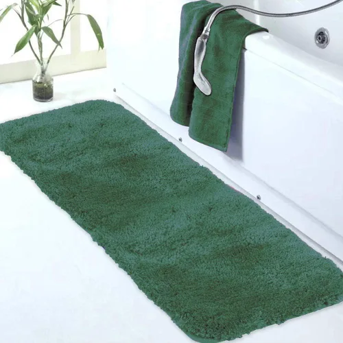 Miniatura 13 de Walensee Alfombra de baño antideslizante (16 x 24 pulgadas, color rubor) absorbente de agua, microfibra suave, lavable a máquina, alfombra de baño