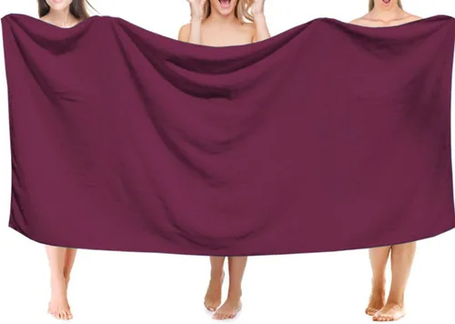 Miniatura 4 de Toallas de baño extra grandes de microfibra, toallas de baño y de playa, toallas de secado rápido, toallas absorbentes blandas