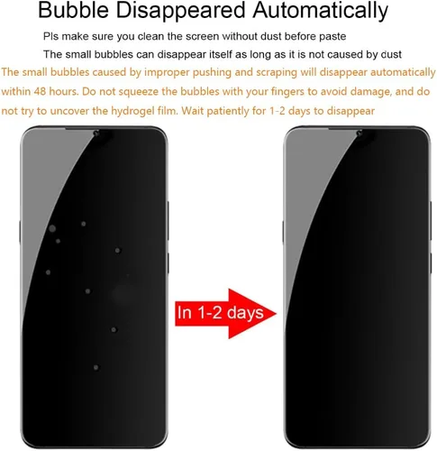 Miniatura 3 de Protector de pantalla de hidrogel para Google Pixel 10 Pro Fold, película protectora de TPU flexible [no vidrio templado] [HD transparente]