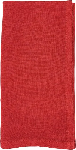 Miniatura 11 de Saro Lifestyle Pure Linen Elegance Servilleta de mesa (juego de 4), aguamarina, 20 pulgadas