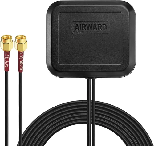 Miniatura 7 de Superbat Antena MIMO con 2 conectores TS-9 Antena de montaje adhesivo para Huawei MiFi AT&T Netgear MR1100 Nighthawk M1 / M5 Verizon Jetpack 8800L