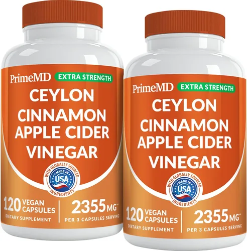 Miniatura 13 de Polvo de Canela de Ceilán 5 en 1 Extra Fuerte – Cápsulas Orgánicas de Canela de Ceilán con Cúrcuma, Vinagre de Sidra de Manzana, Ginseng Coreano