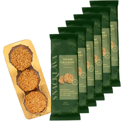 Miniatura 8 de Snacklava Cashew Bird's Nest - Paquete de 6 (24 piezas por paquete) - Sin ingredientes artificiales, colores o conservantes - Pasteles hechos a mano