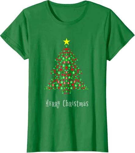 Miniatura 40 de Celebración del árbol de Navidad - Feliz Navidad - Camiseta de Navidad