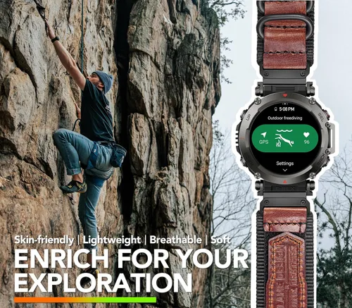 Miniatura 40 de Correa de reloj compatible con Amazfit T-Rex/T-Rex 2/T-Rex Pro/T-Rex Ultra/T-Rex Ultra 2, nuevo diseño de conector mejorado