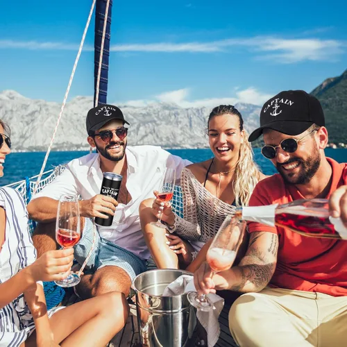 Miniatura 5 de Handepo Accesorios de Navegación Regalos para Hombres Gorra de Capitán de Barco I'm Captain Tumbler Gorra de Béisbol de Navegación Tazas Náuticas