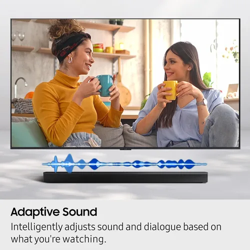 Miniatura 2 de Samsung Barra de sonido HW-Q600F Serie Q, barra de sonido de 3.1.2 canales con subwoofer, Dolby Atmos, DTS Virtual:X, Q-Symphony, sonido adaptativo