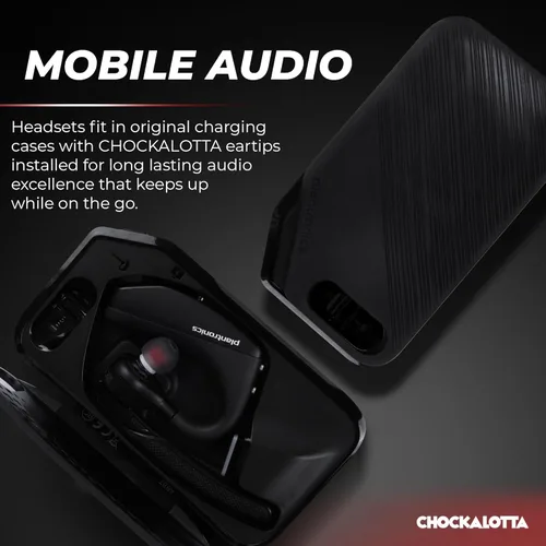 Miniatura 4 de Paquete de 1 adaptador de punta intrauditiva compatible con auriculares Plantronics Poly Voyager 5200 y Voyager Legend