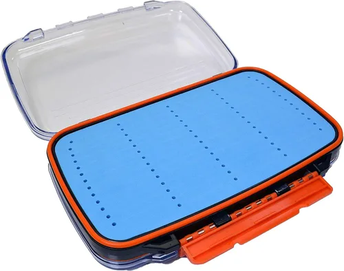 Miniatura 3 de Caja de moscas impermeable de doble cara para ninfas y serpentinas