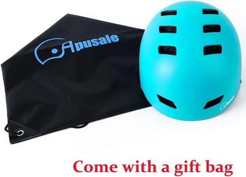 Miniatura 15 de Casco para bicicleta y patineta, ajustable y multideporte para patines y scooter, 3 tallas para adultos, jóvenes, niños y bebés Azul