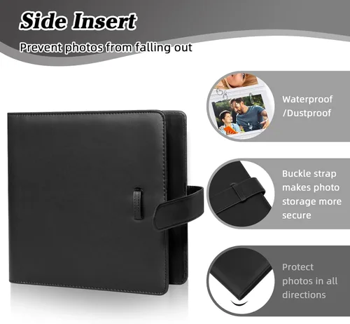 Miniatura 4 de Álbum de fotos instantáneas de 360 bolsillos para Fujifilm Instax Mini 12 11 9 8+ 8 99 40 EVO LiPlay película instantánea, compatible con cámaras