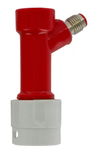 Miniatura 5 de PKDS-002 sistema despachador de cerveza portable con cargador de CO2 y 3 cartuchos, con llave y pasador de bloqueo.